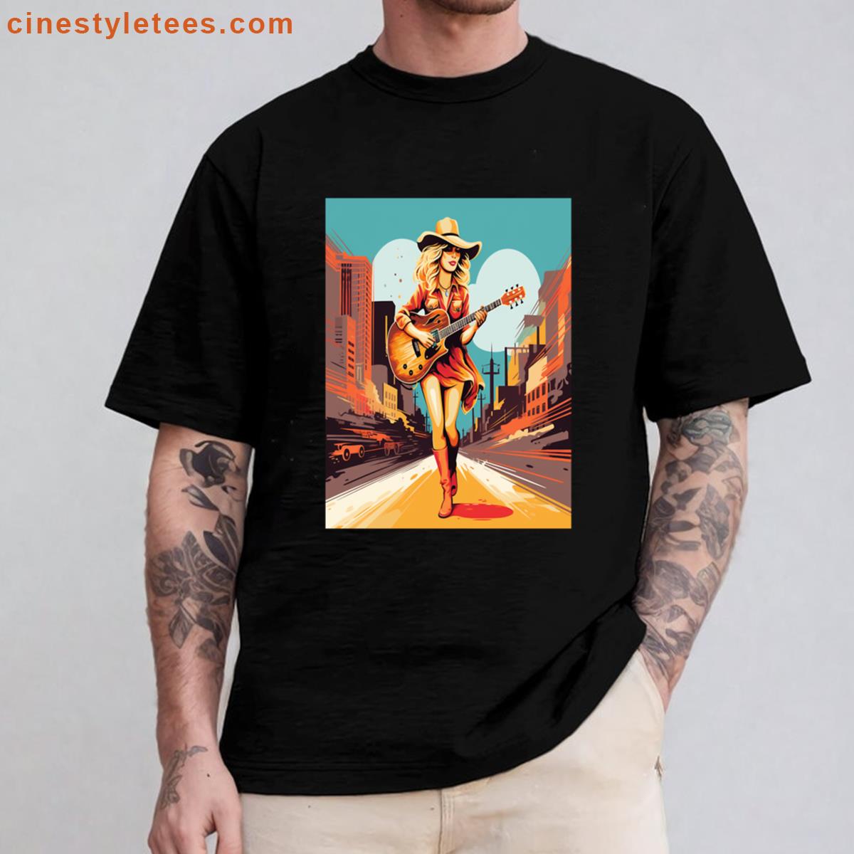 Strumming Taylor Swift Music City Shirt