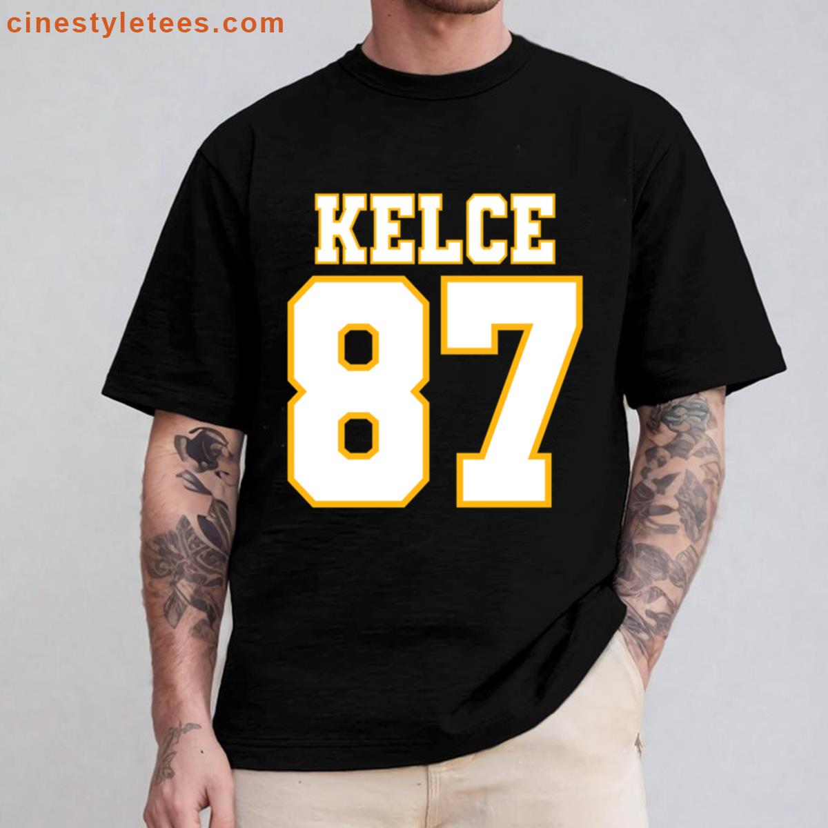Swift Kelce 87 Red Shirt