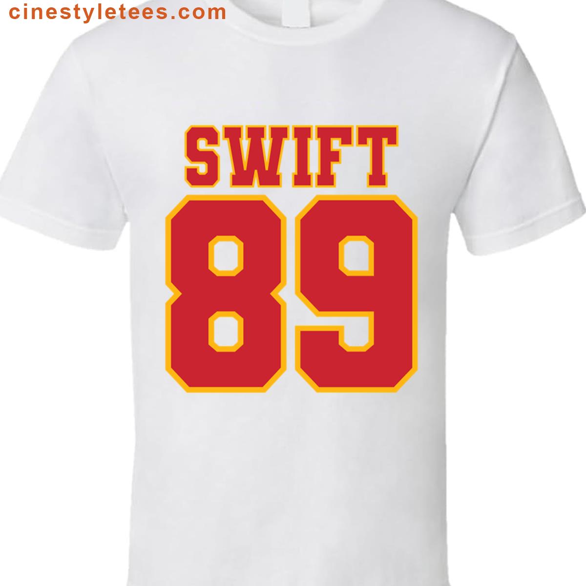 Swift Kelce 89 White Shirt