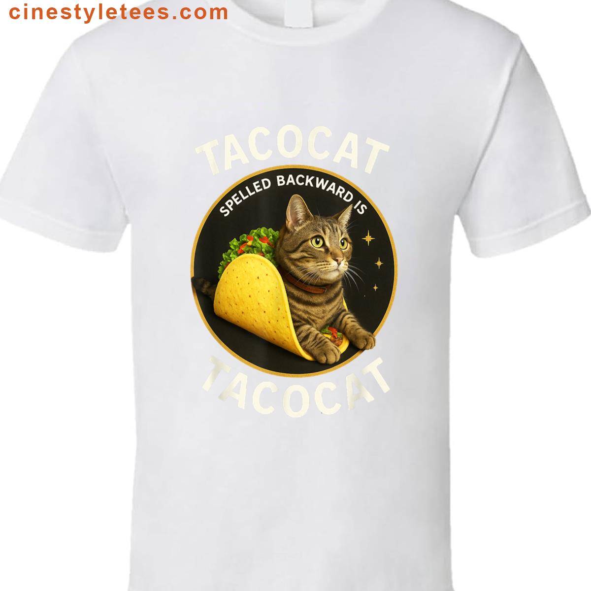 Tacocat Funny Cat Graphic Shirt