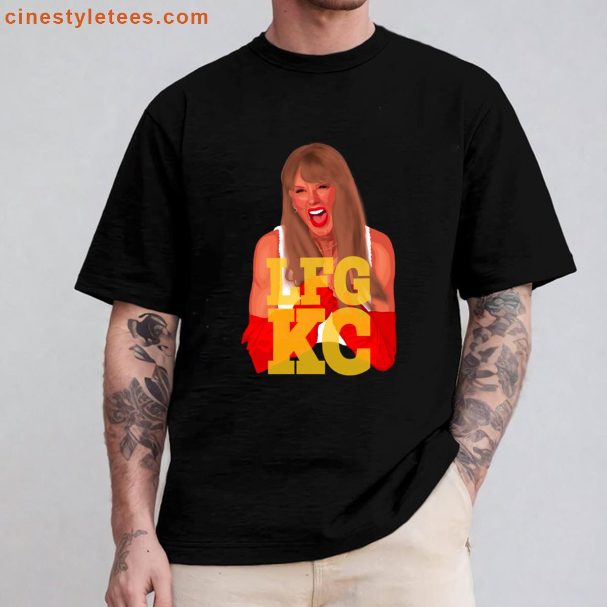 Taylor Swift Kansas City Chiefs Fan Shirt