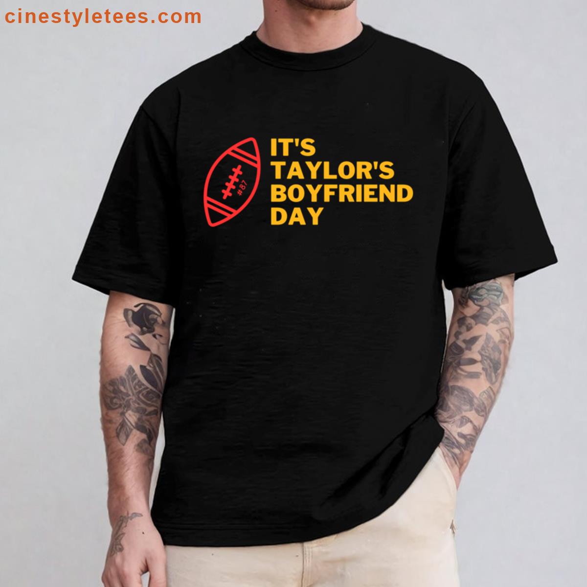 Taylors Boyfriend Day Shirt