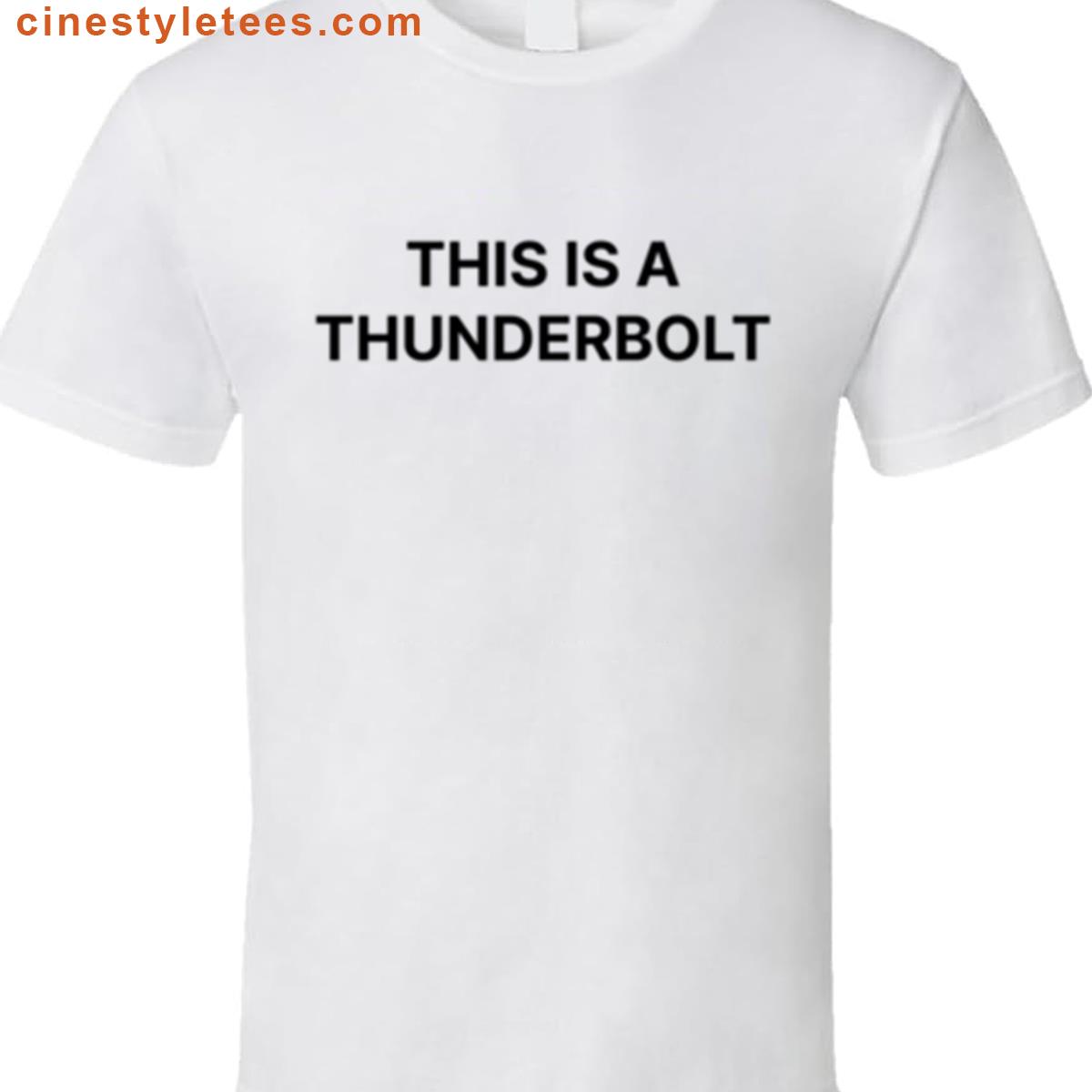 Thunderbolt Graphic Tee Stylish Shirt
