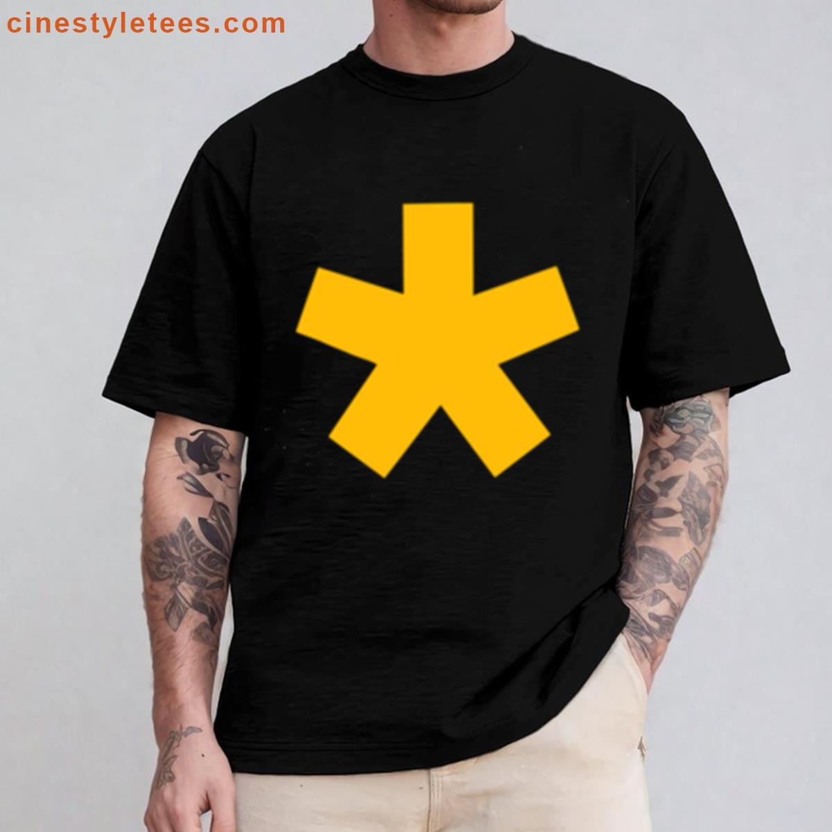 Thunderbolts Asterisk Graphic Tee Shirt