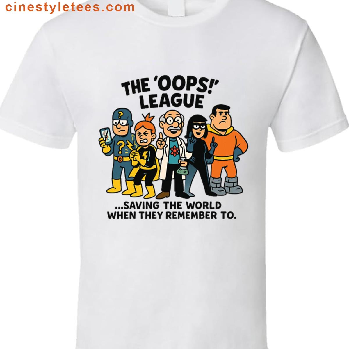 Thunderbolts Oversized Oops Shirt