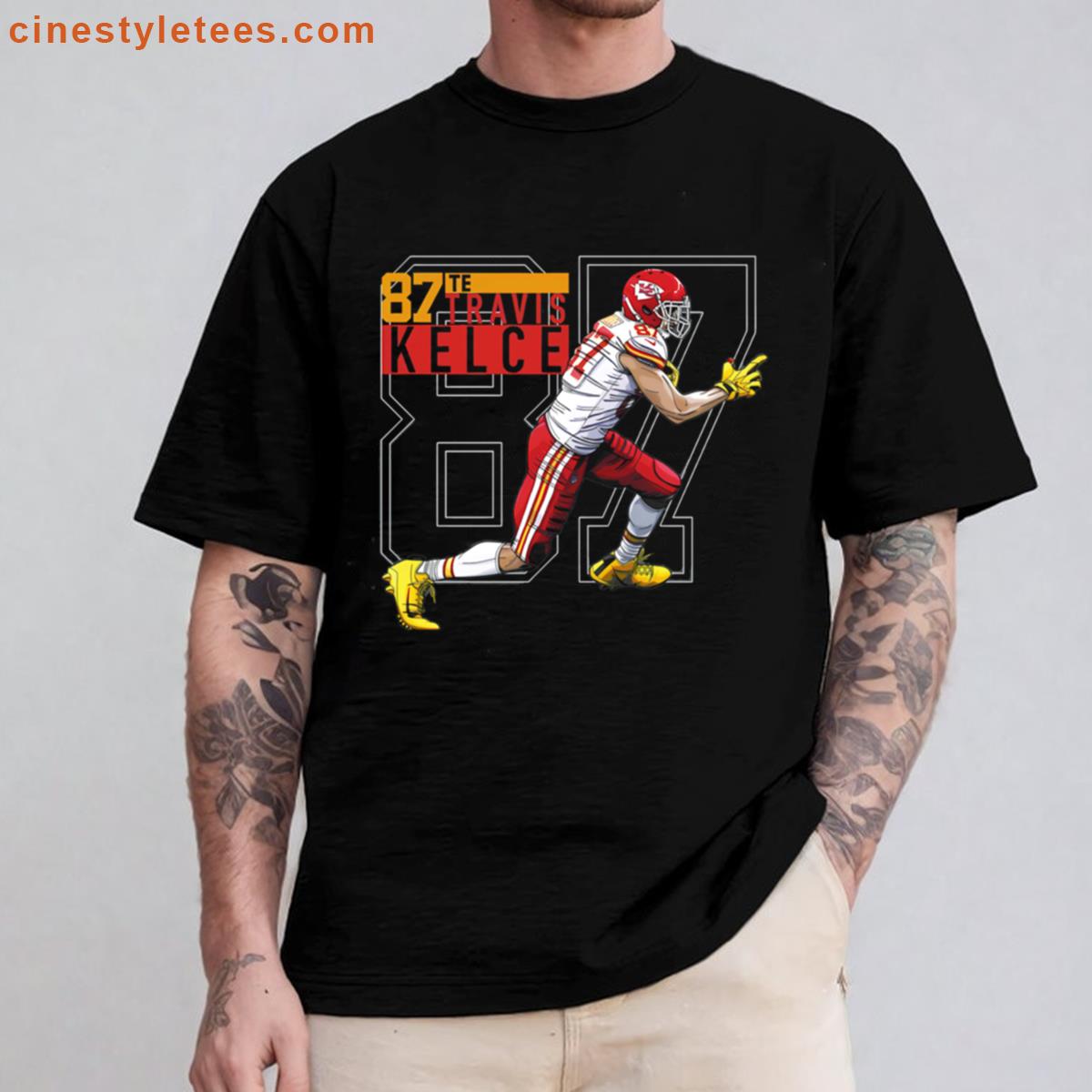 Travis Kelce Bootleg Artwork Shirt