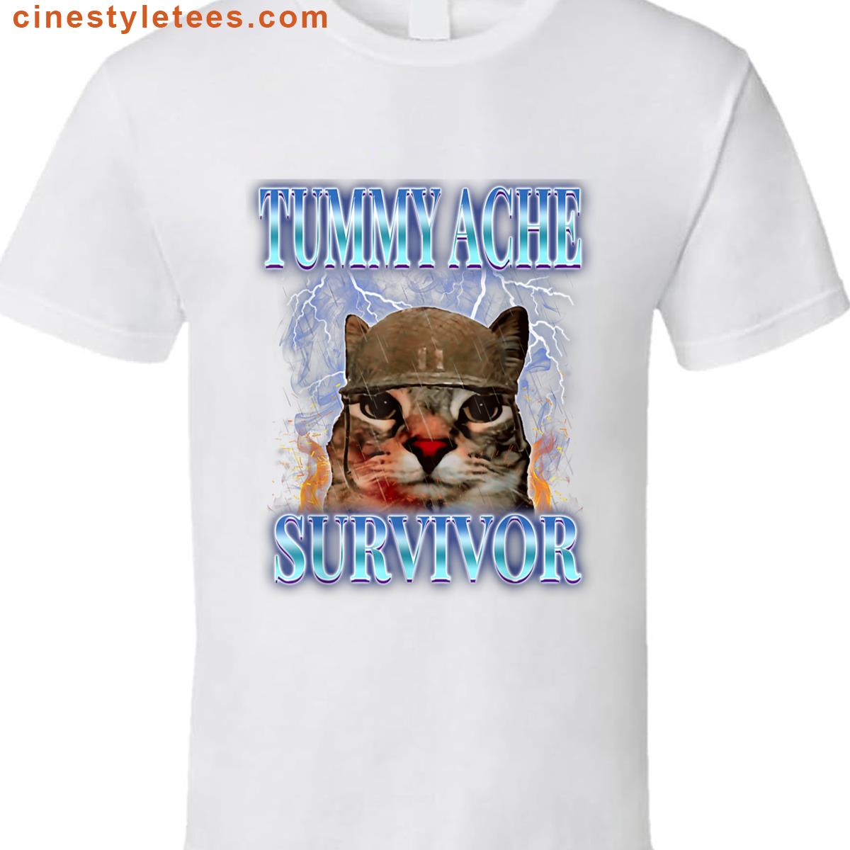 Tummy Ache Survivor Funny Shirt