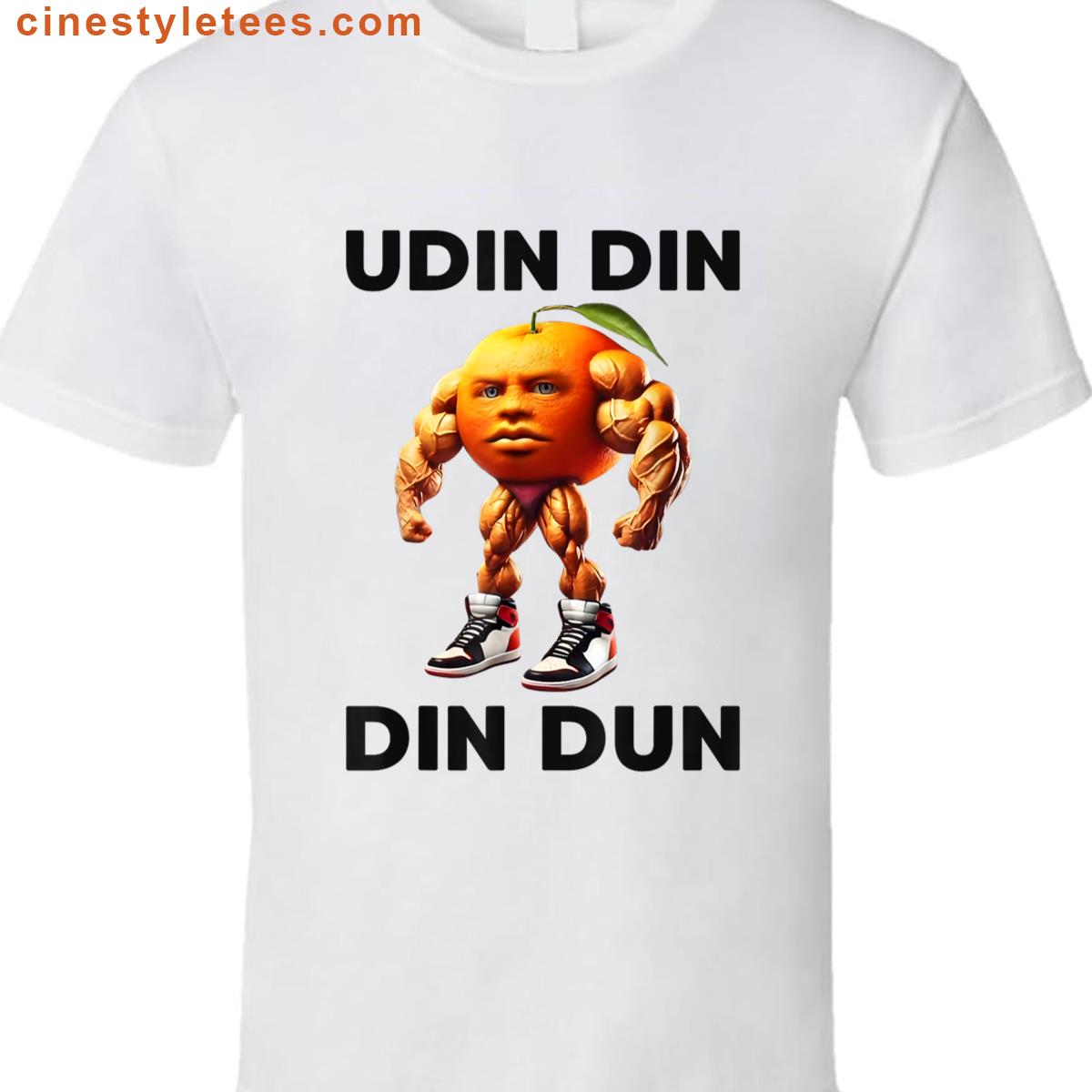 Udin Din Din Dun Orange Shirt