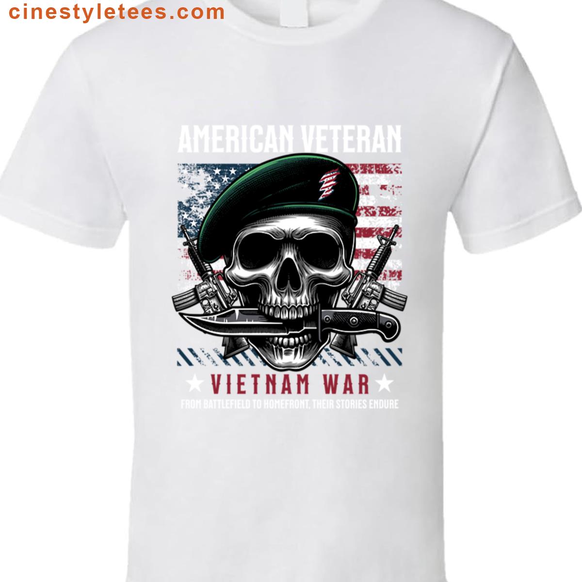 Us Army Vietnam War Oversized Shirt