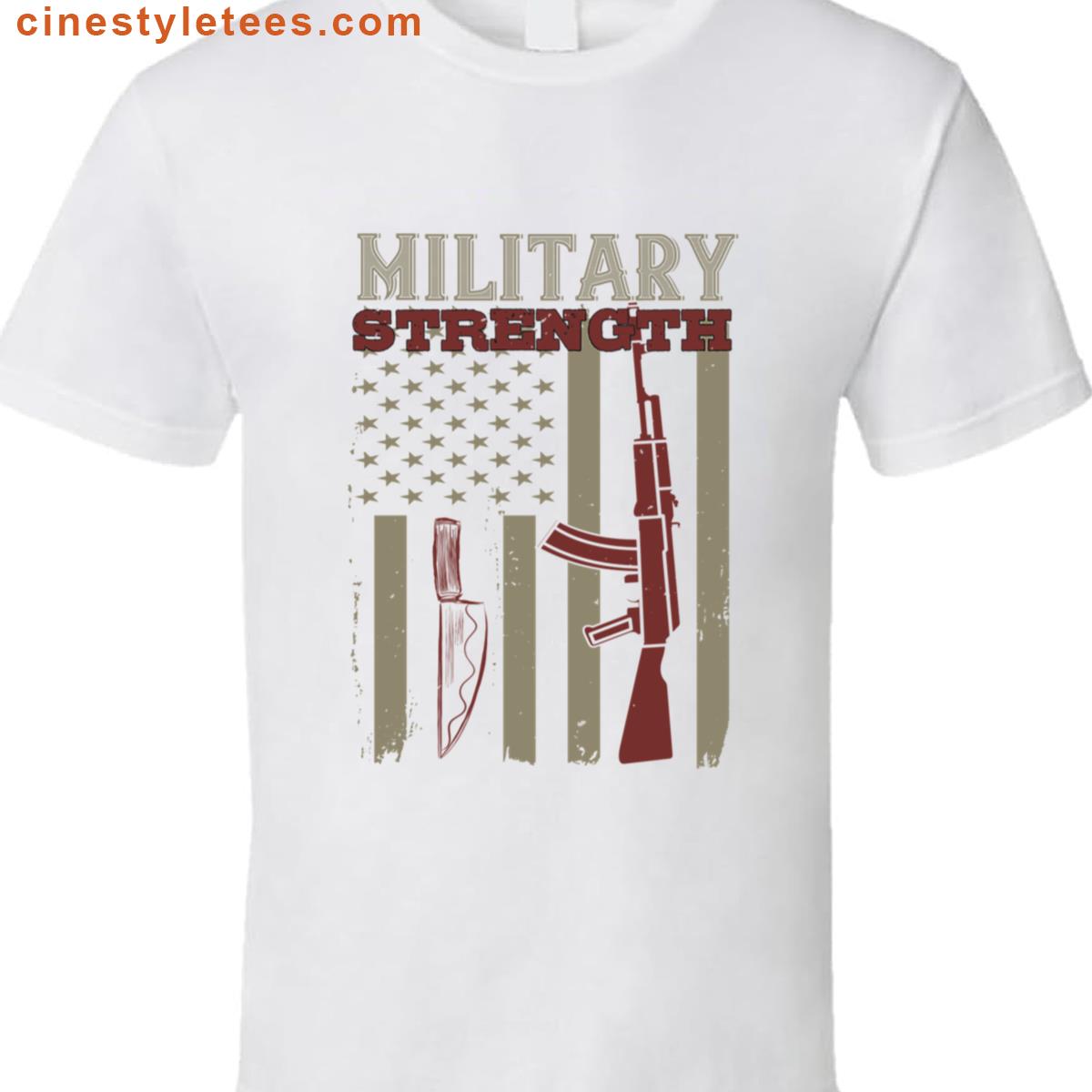 Us Soldier Military Strength Shirt