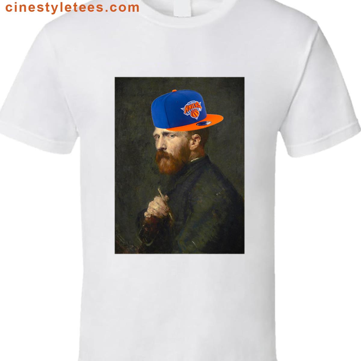 Van Gogh Knicks Art Shirt