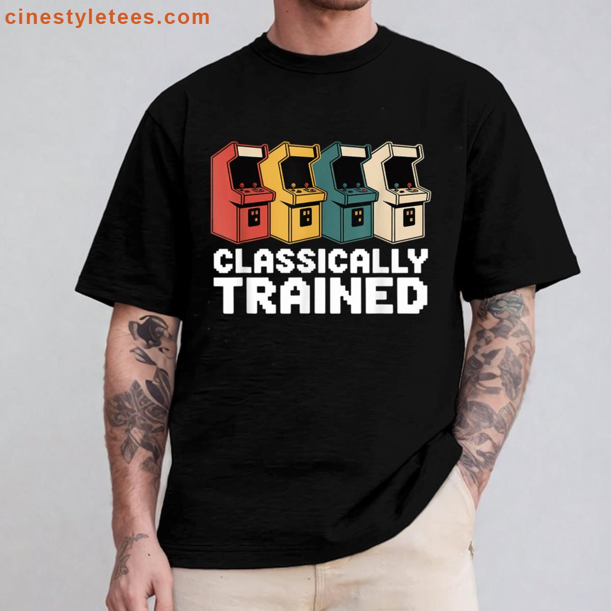 Vintage Arcade Cabinet Video Gaming Shirt