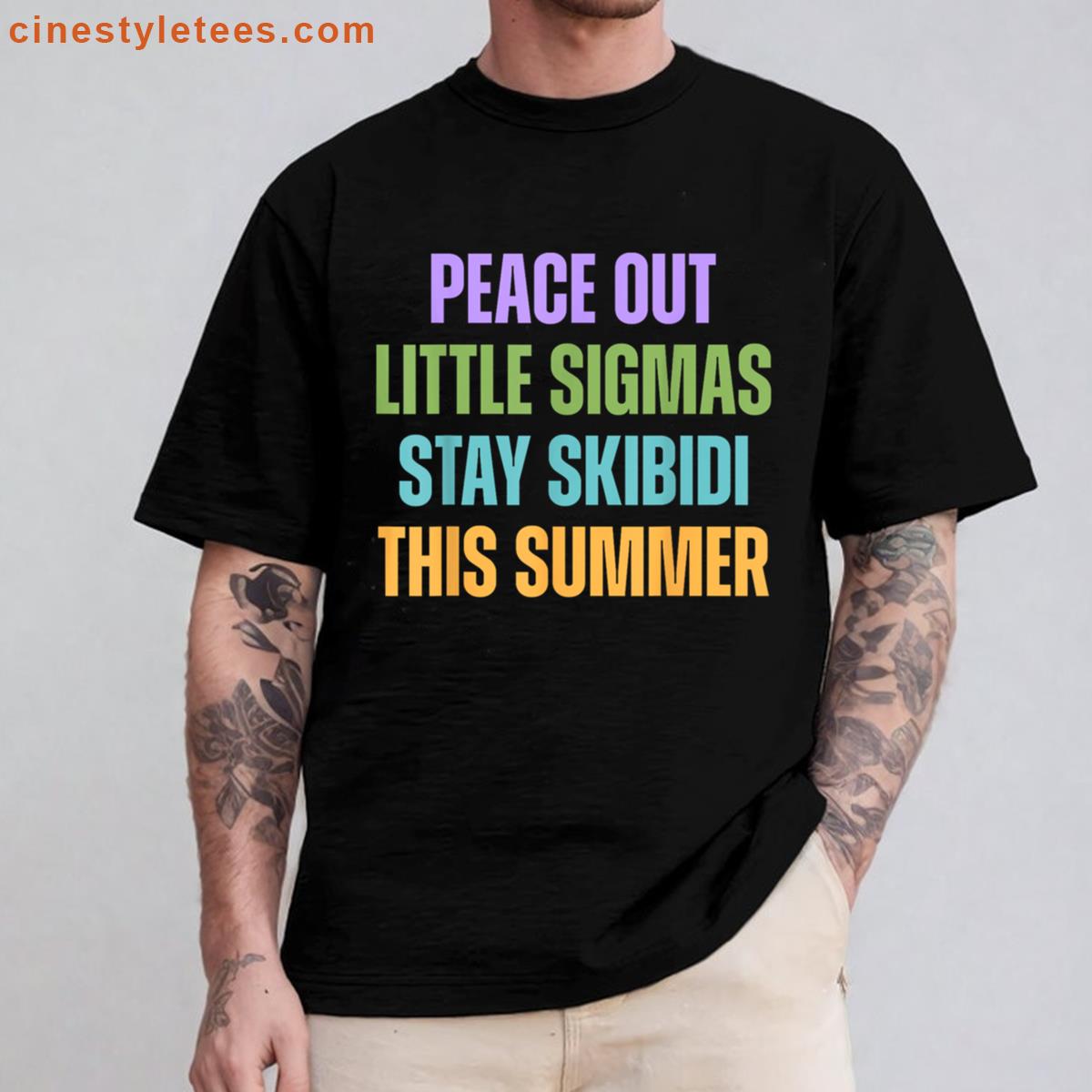 Vintage Peace Out School Vibes Shirt