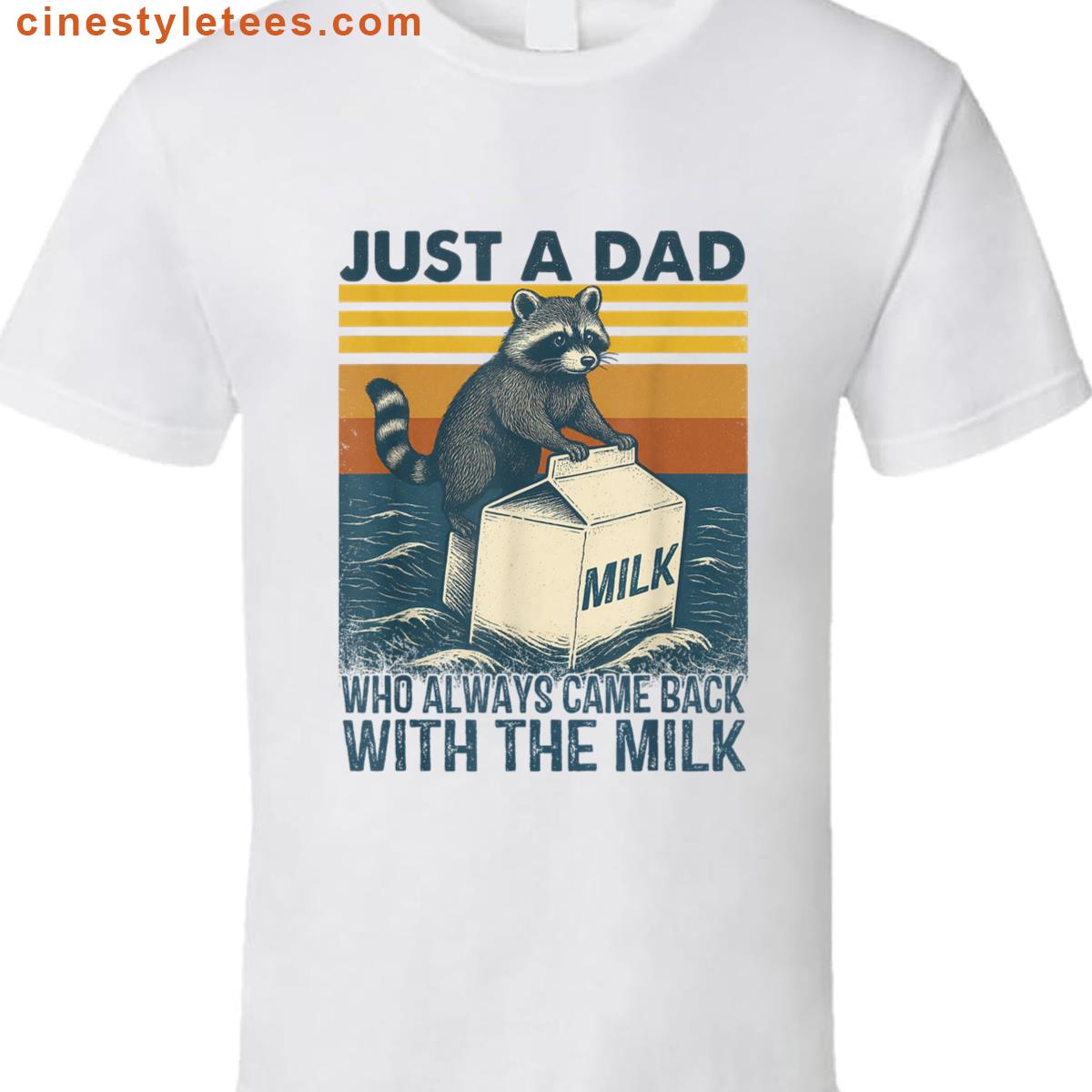 Vintage Racoon Dad Who Came Back Shirt