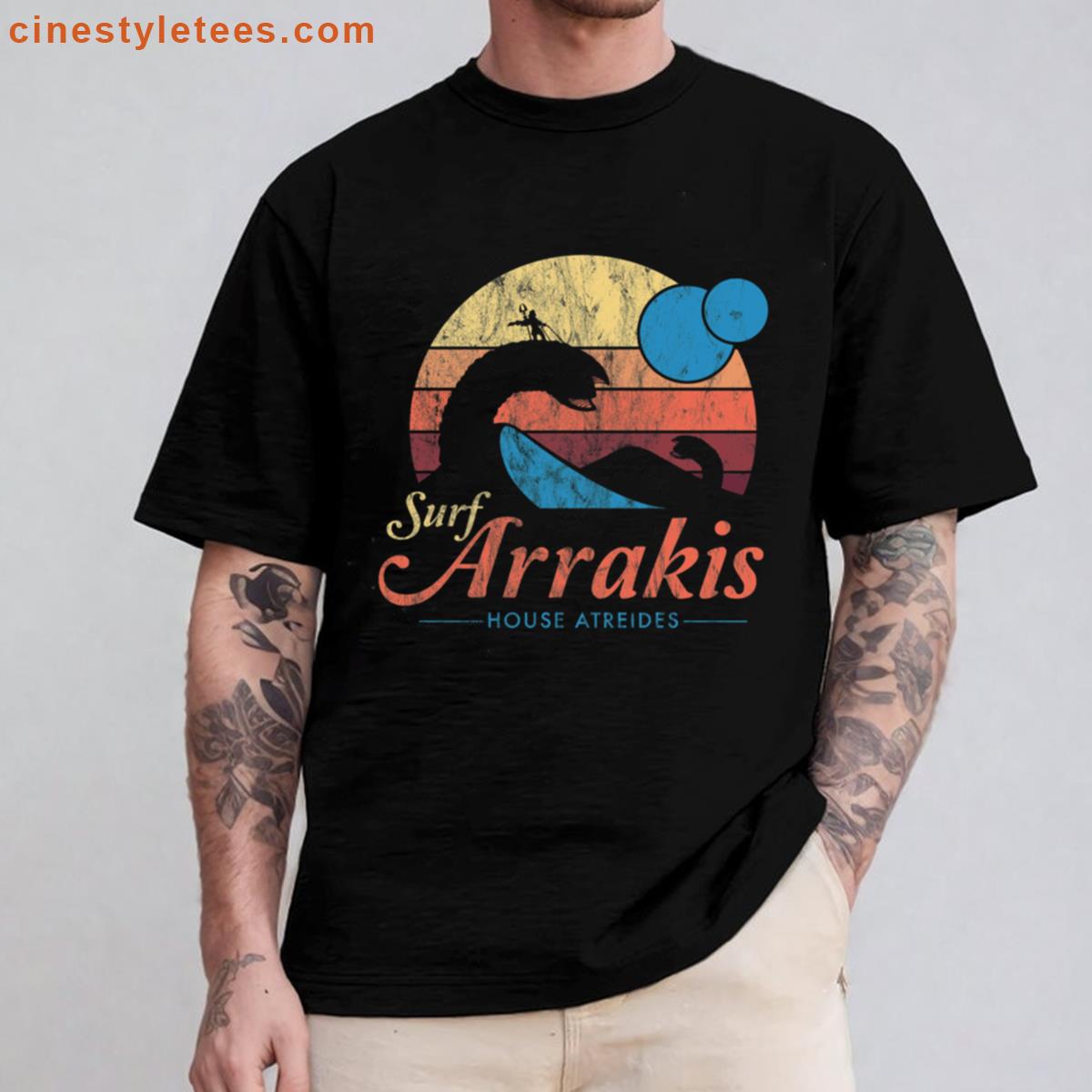 Vintage Surf Dune Sci Fi Shirt
