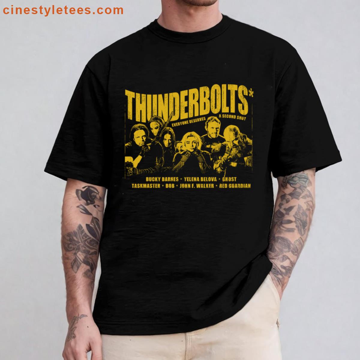 Vintage Thunderbolts Graphic Shirt