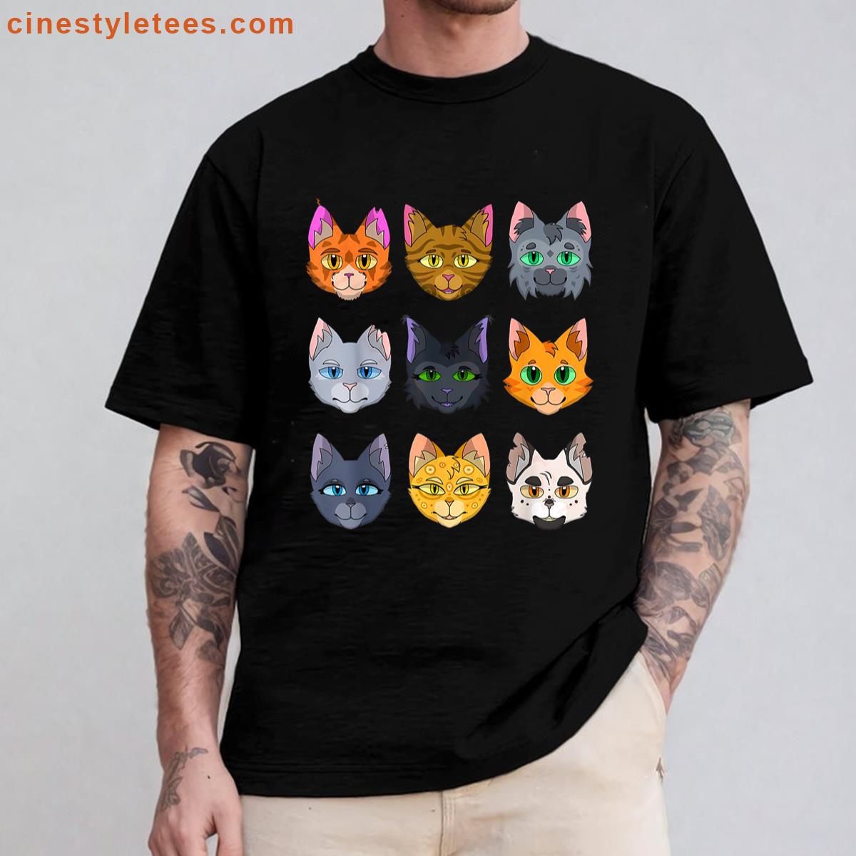 Warriors Cat Plush Shirt