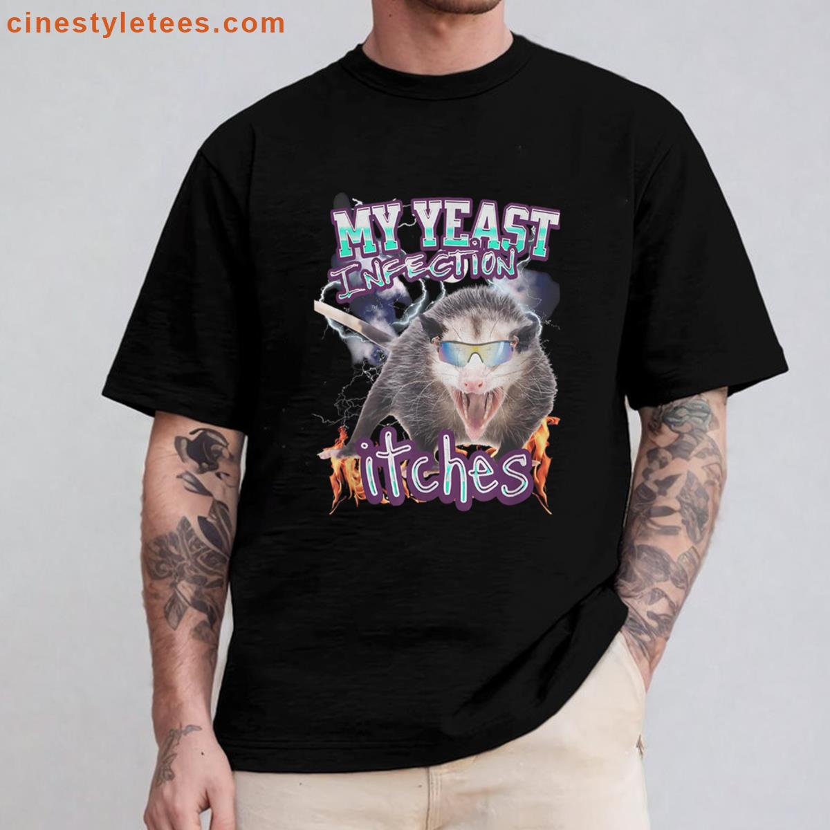 Yeast Infection Funny Graphic Shirt