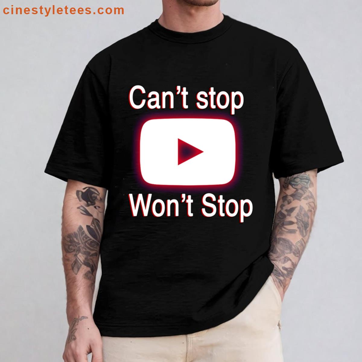 Youtube Love Graphic Shirt