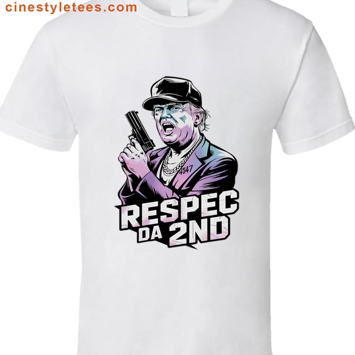 2nd Amendment Trump Respect Da 2nd Graphic – Copy Shirt