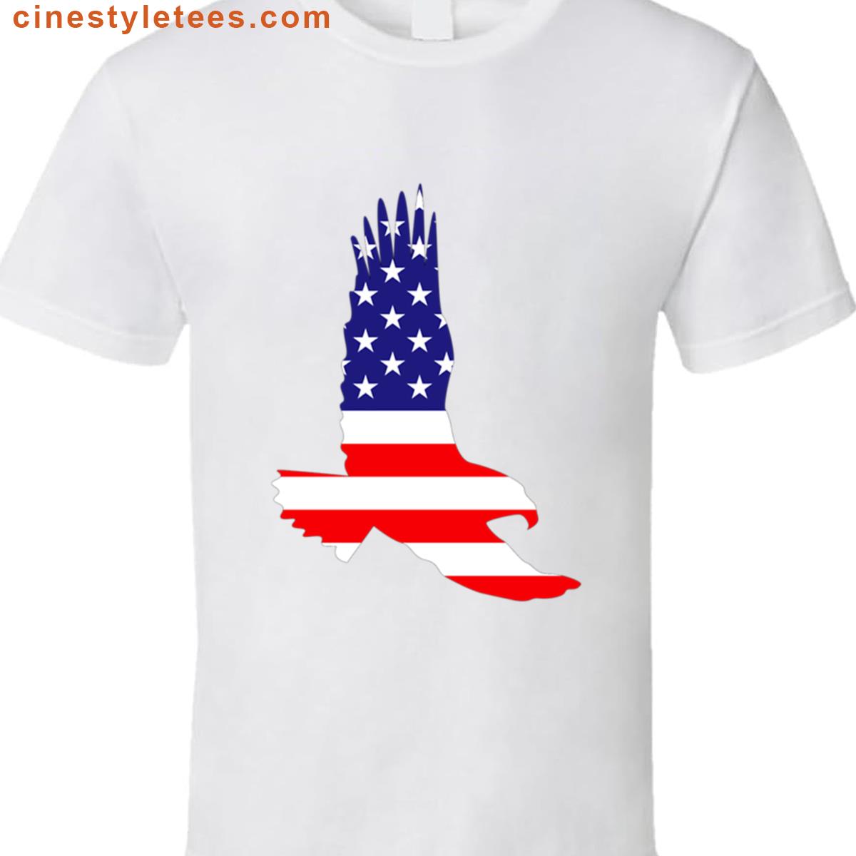 American Eagle And Flag Shirt