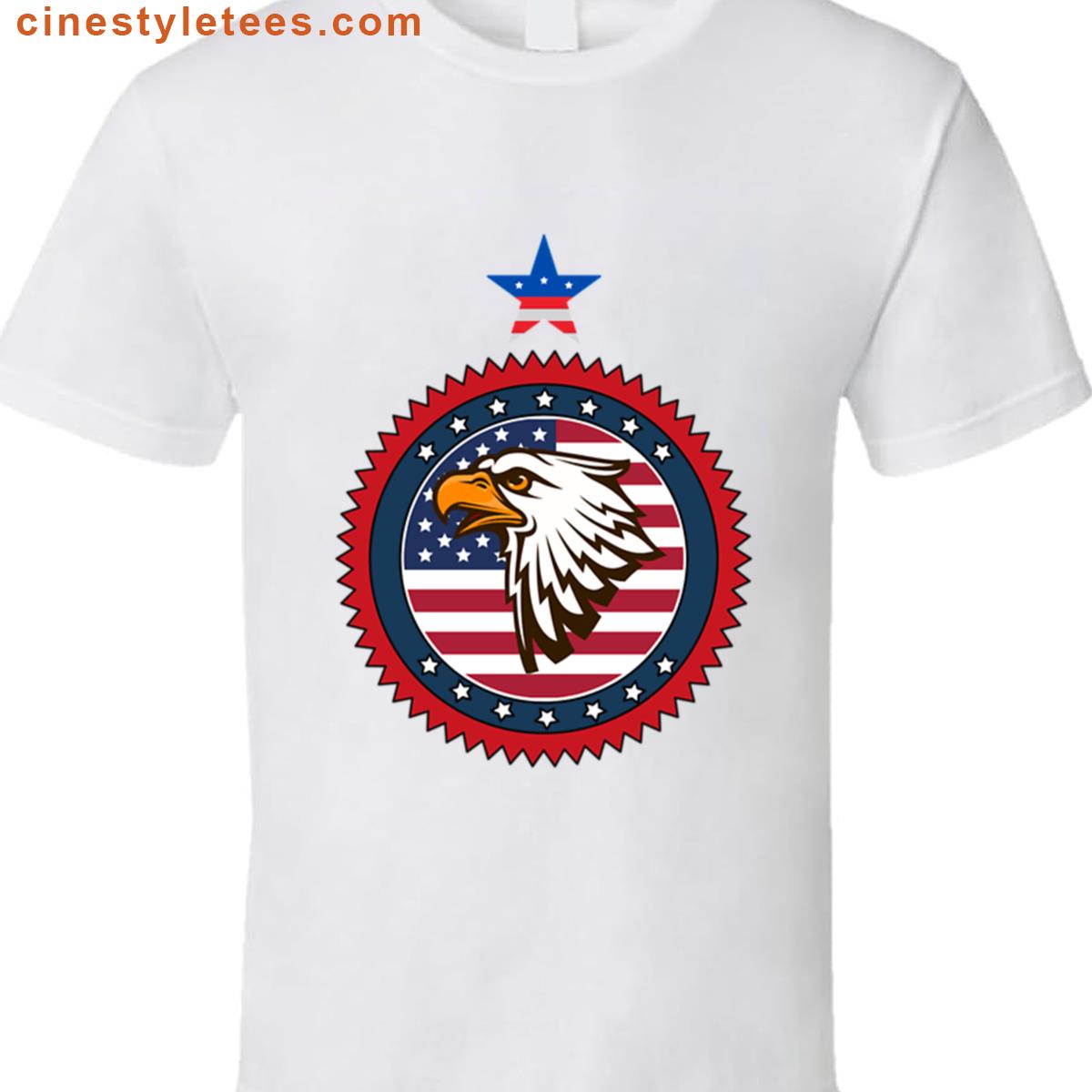 American Patriotic Symbols- Usa Shirt