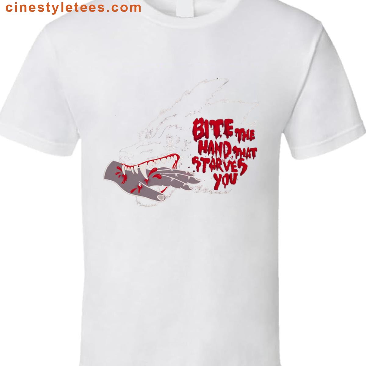 Bite The Hand That Starves You Oversized Shirt
