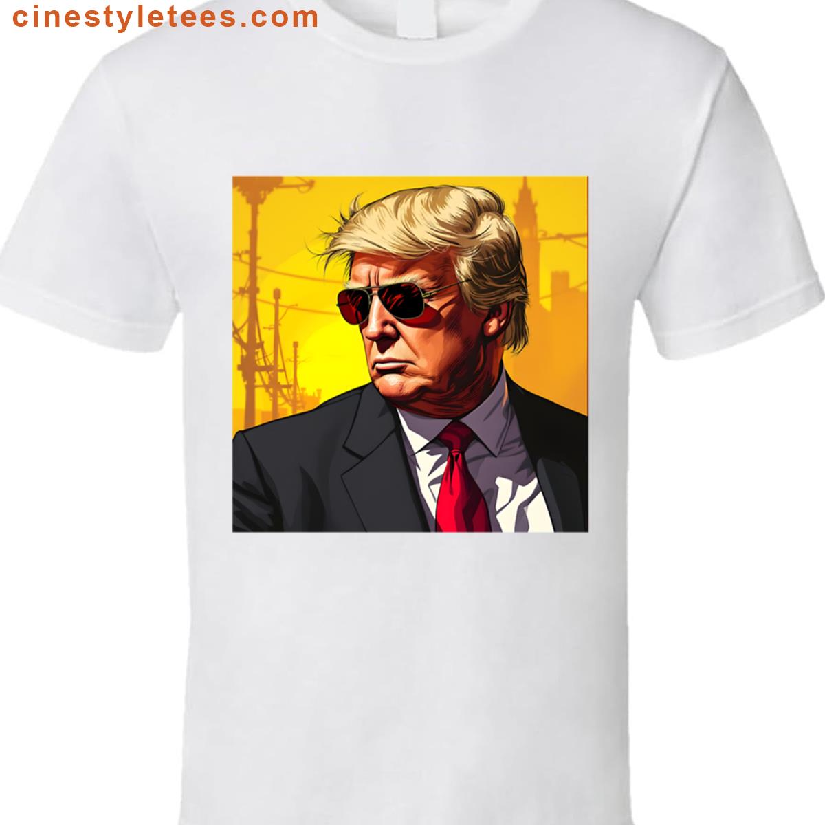 Donald Trump Video Game Portrait Shirt