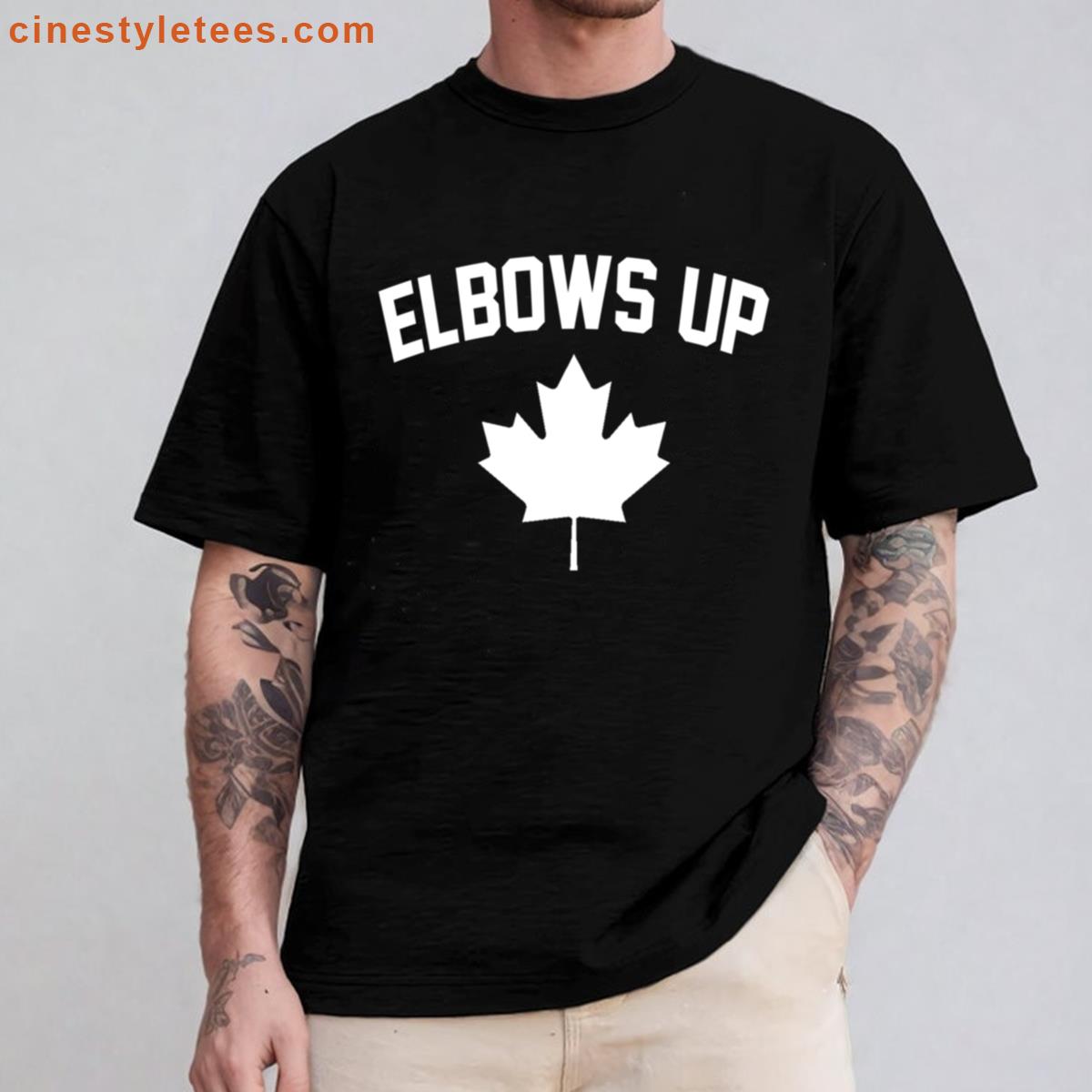 Elbows Up Canada – Proud Canadian Shirt