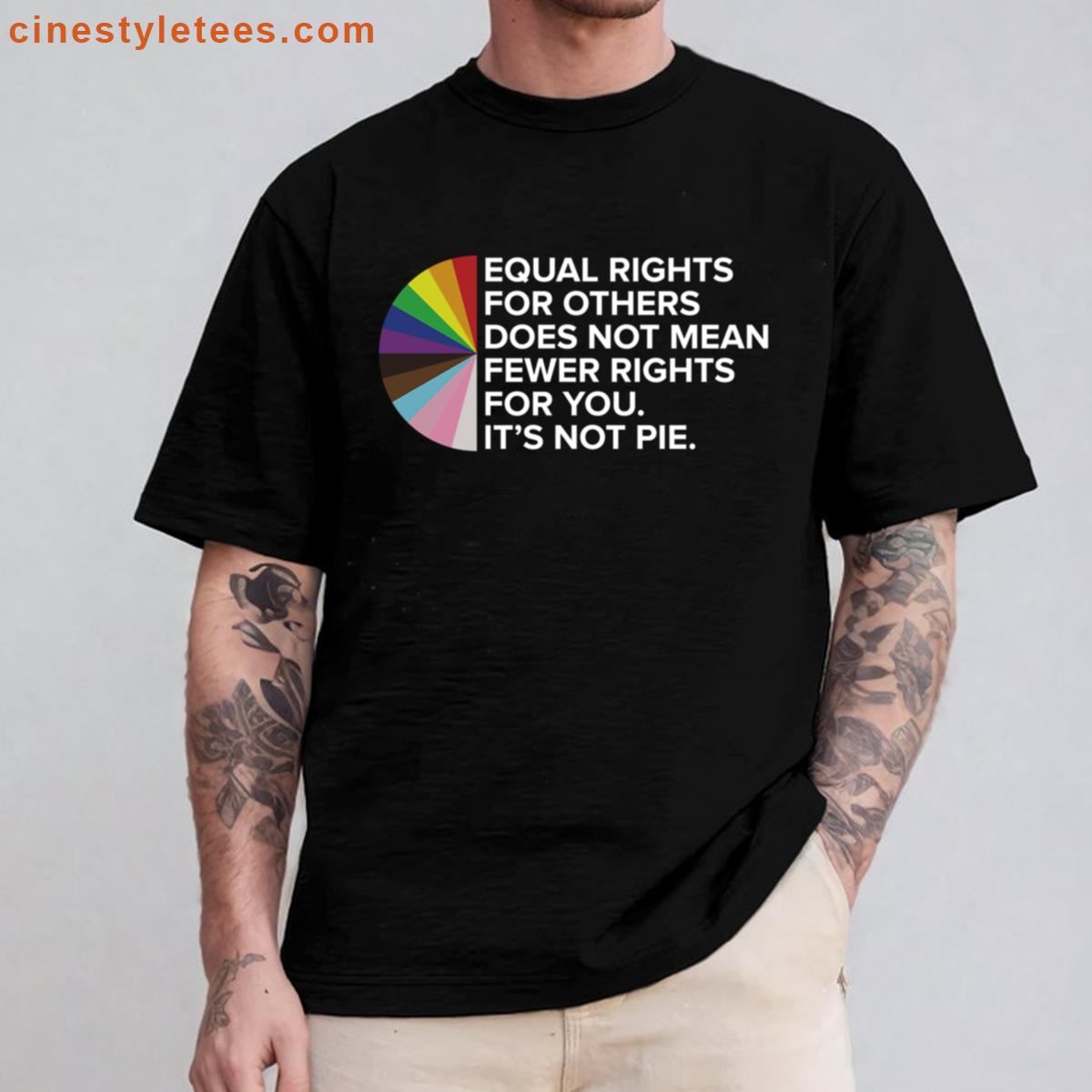 Equal Rights Lgbtqia Pride Awareness Inclusivity Ally Shirt