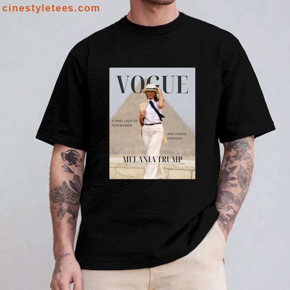 First Lady Melania Trump Egypt Magazine Cover Shirt