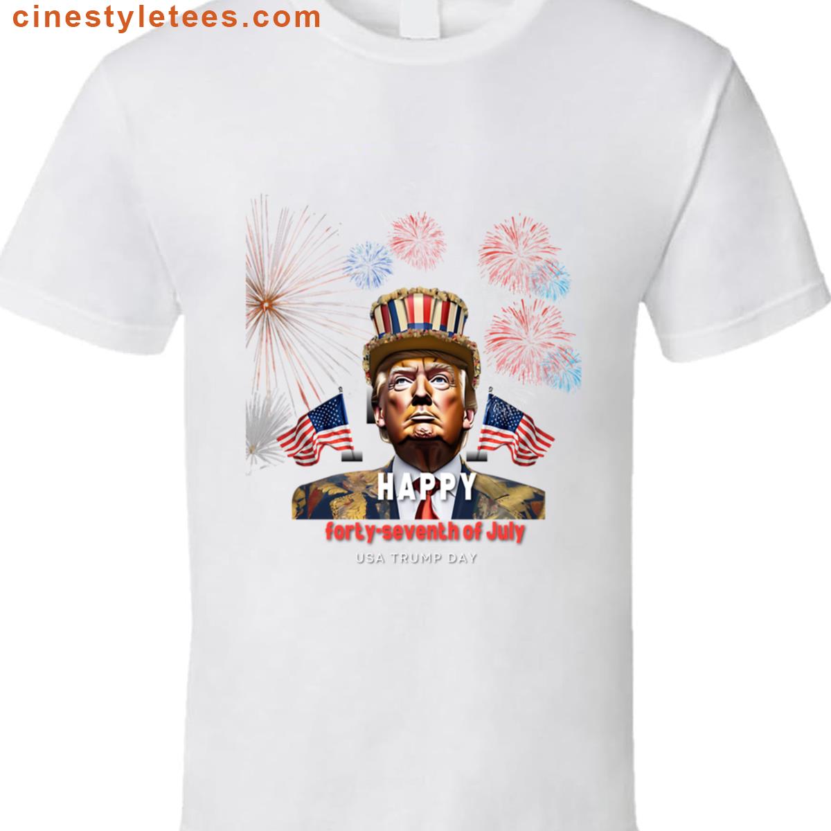 Happy 4th Of Julyindependence Daytrump Shirt