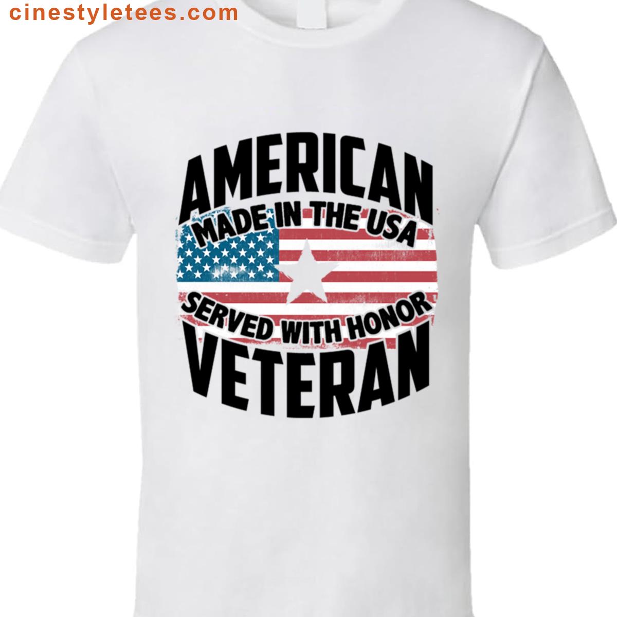 Made In America Patriotic Design Shirt