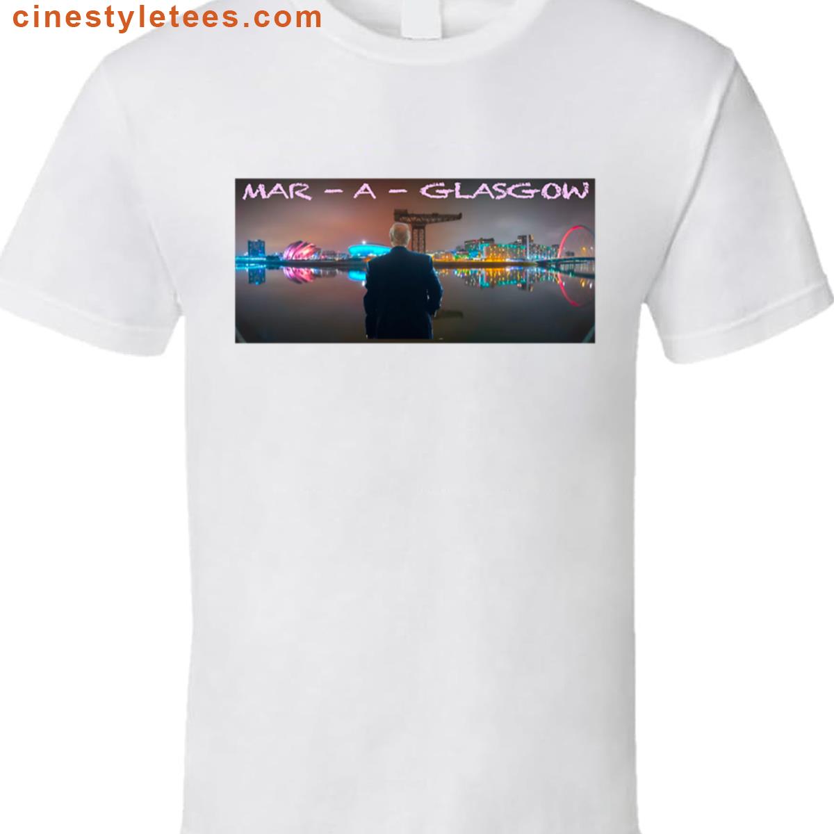 Mar-a-lago Mar-a-glasgow Trump Scotland Oversized Shirt