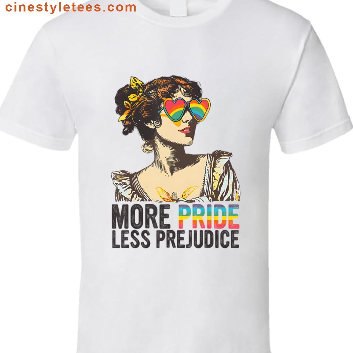 More Pride Less Prejudice Lgbt Pride Month More Pride Shirt