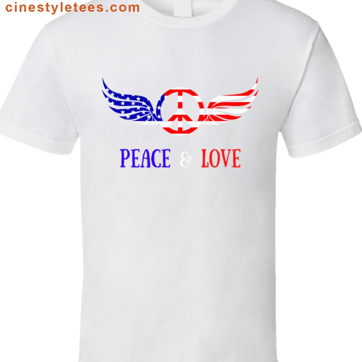 Peace Love Patriotic Shirt