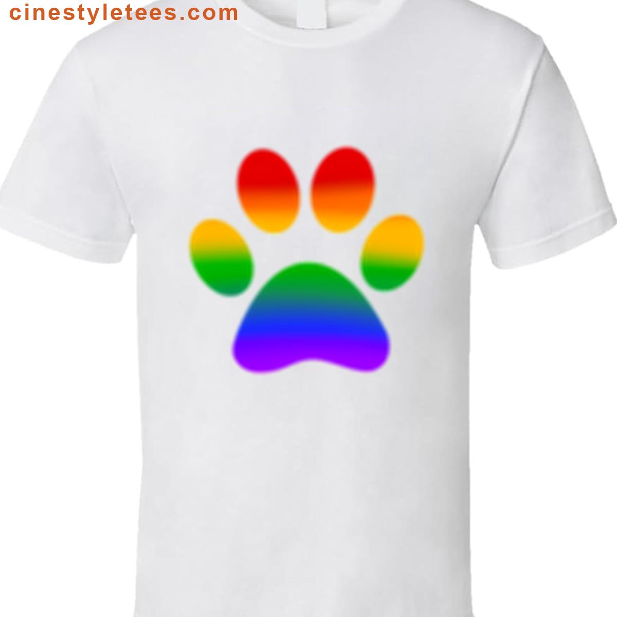 Pride Paw Print Shirt