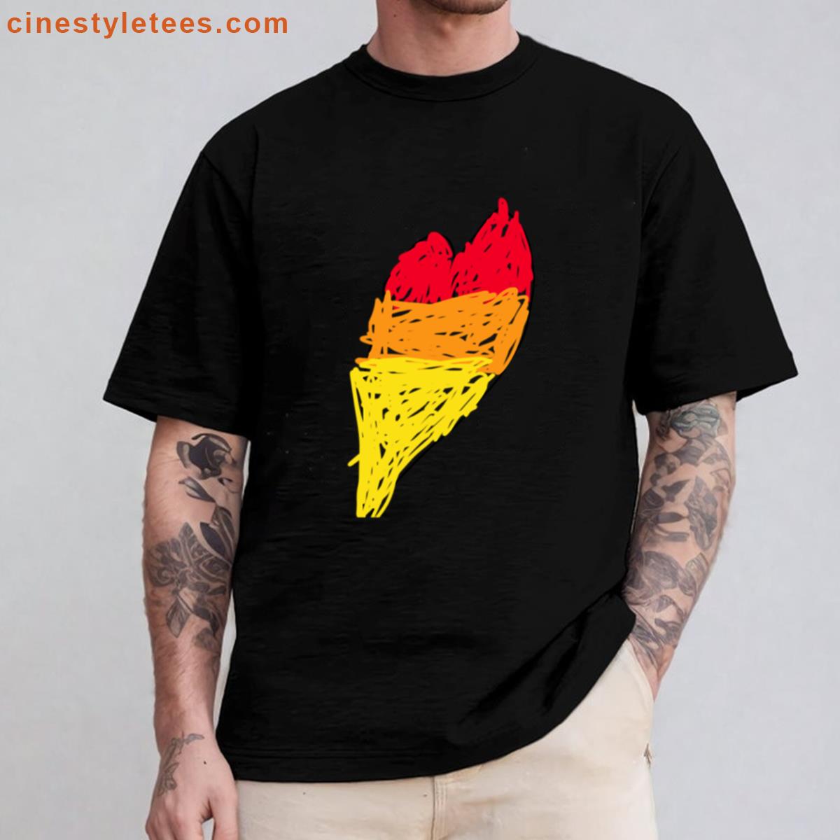 Rainbow Heart Shirt