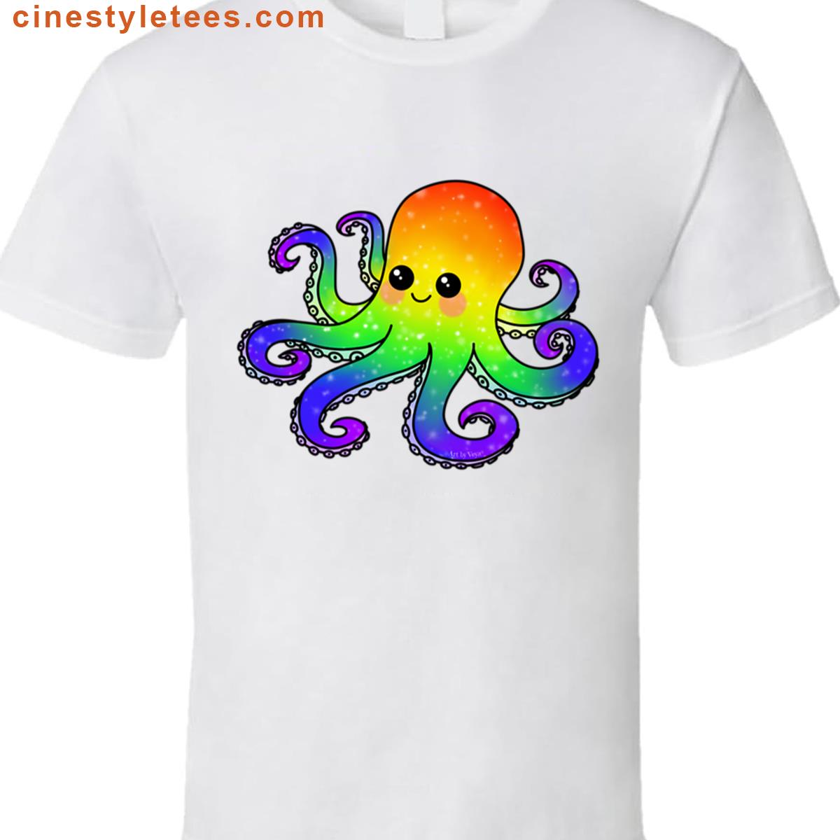 Rainbow Octopus Shirt