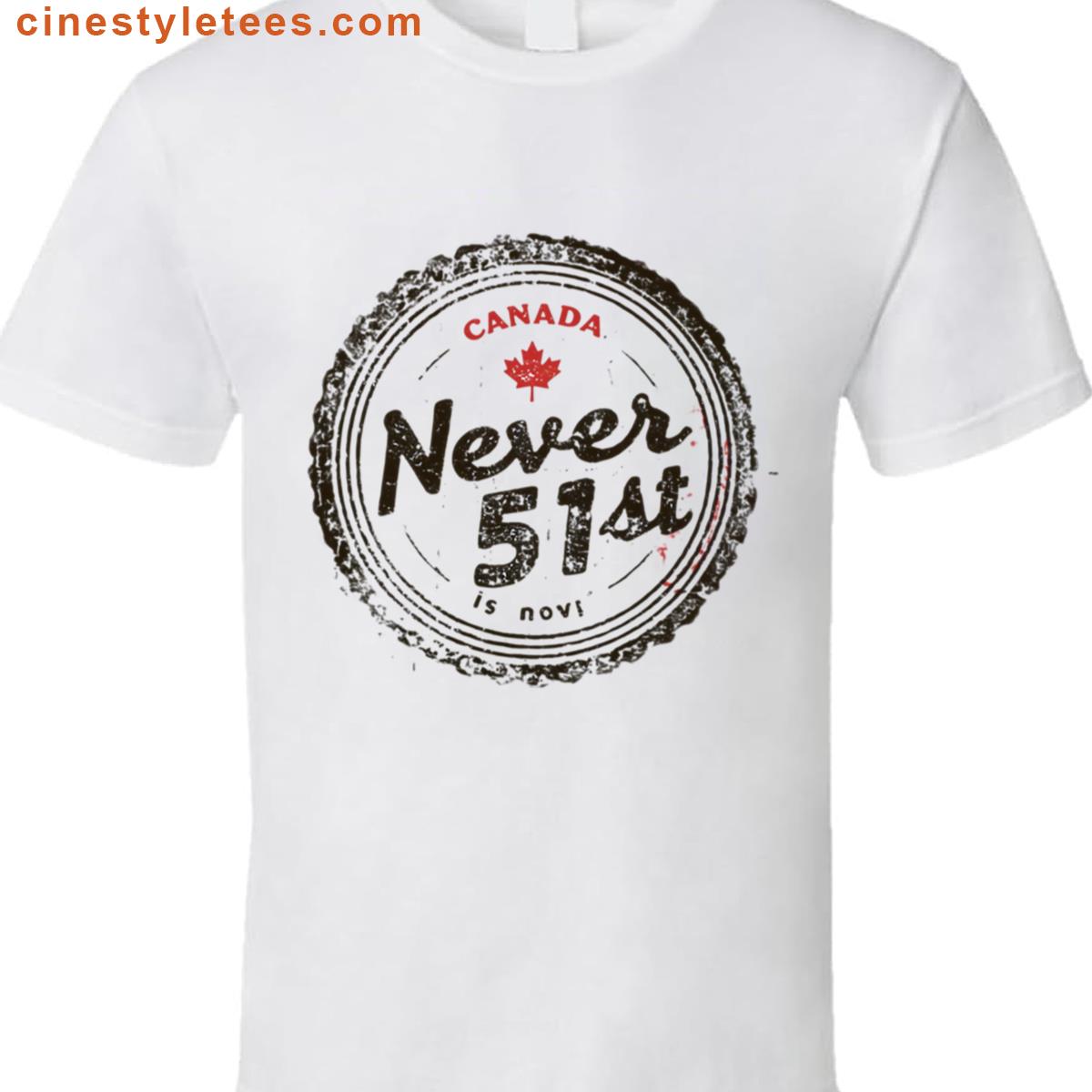 Seal Of Disapproval Never 51st – Elbows Up Oversized Shirt