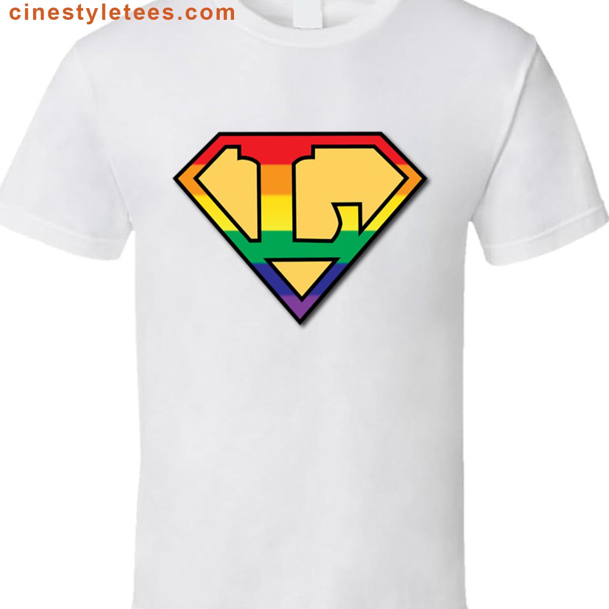 Super Lesbian Shield Shirt