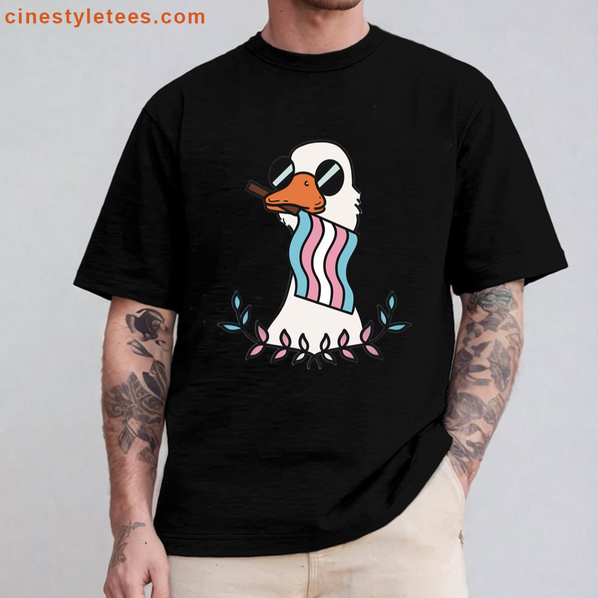 Trans-cendent Goose Shirt
