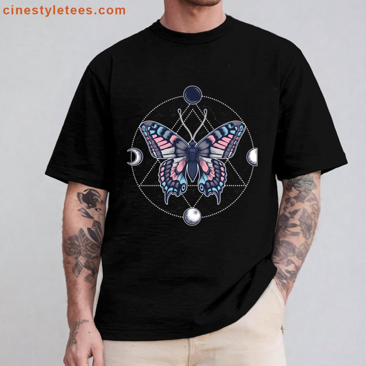 Transgender Butterfly Oversized Shirt